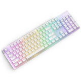 NZXT Function 2 teclado Juego USB Inglés de EE.UU. Blanco, Tamaño completo (100%), Alámbrico, Interruptor de llave óptic