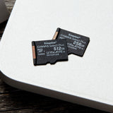 Kingston Technology Tarjeta micSDXC Canvas Select Plus 100R A1 C10 de 512 GB + ADP Memoria Flash 512 GB SDXC 100 MB/s 85 MB/s