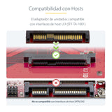 StarTech.com Adaptador M.2 a U.3 para SSDs M.2 NVMe - Conversor Adaptador de Host de Unidad M.2 PCIe a U.3 de 2,5 (SFF-T