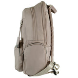 Perfect Choice Petalia mochila Mochila casual Beige Poliéster, Ciudad, Mujer, Compartimento del portátil