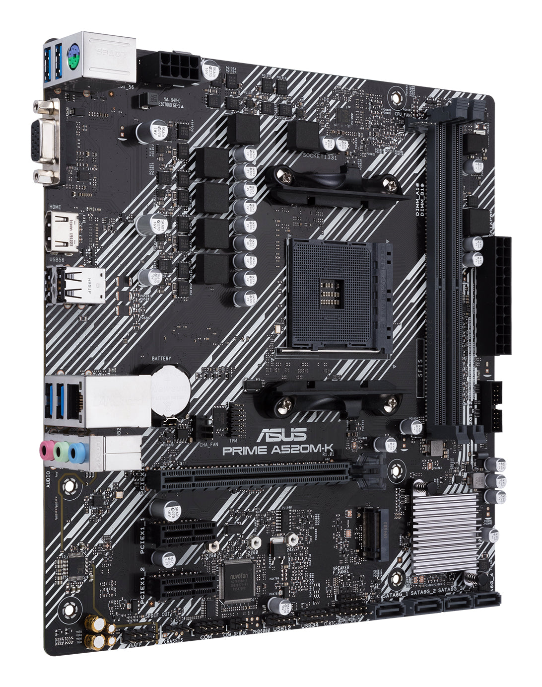 ASUS PRIME A520M-K placas base AMD Zócalo AM4 Zócalo AM4 DDR4-SDRAM