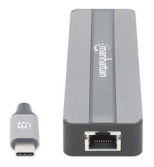 Manhattan 153928 Laptop Alámbrico USB 3.2 Gen 1 (3.1 Gen 1) Type-C 2 1