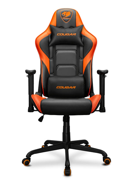 COUGAR Silla Armor Elite Silla Ergonómica Silla para videojuegos de PC 120 kg Negro Acero