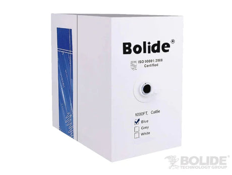 Bolide BP0033/CAT5E cable de red Azul 100 m U/UTP (UTP)