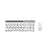 Acteck Creator Virtuos Silk MK720 teclado Ratón incluido Universal Bluetooth Español Blanco, Inalámbrico, Interruptor de