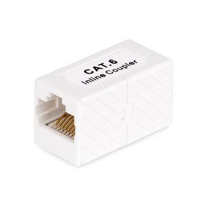 StarTech.com Acoplador RJ45 - Acoplador UTP - Acoplador de Cable de Red - Conector sin Blindar T568B - Cat6 - Hembra a H
