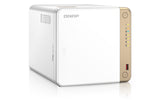 QNAP TS-462-4G Servidor 0 GB Serial ATA III 3.5,M.2,2.5 cm (3.5,M.2,2.5") 2