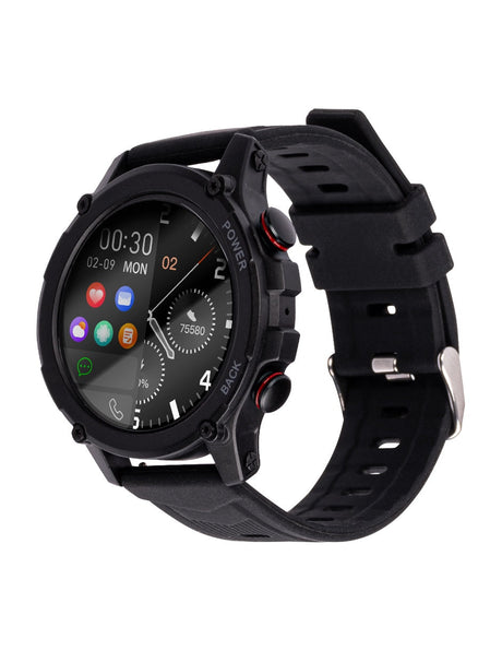TechZone TZSW04 reloj inteligente y deportivo 3.35 cm (1.32") IPS 50 mm Digital 360 x 360 Pixeles Negro, 0.064 GB