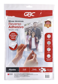 Mica térmica GBC 3 milésimas tamaño car