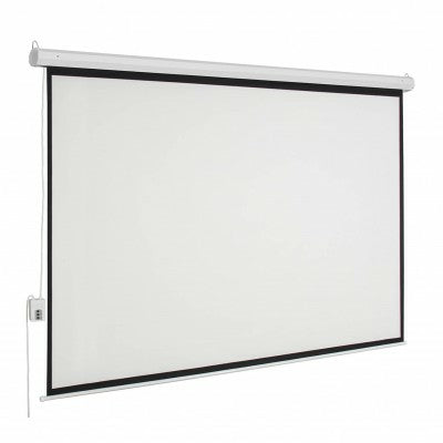 Multimedia Screens MSE-154 pantalla de proyección 2.18 m (86") 1:1, Motorizado, Blanco mate