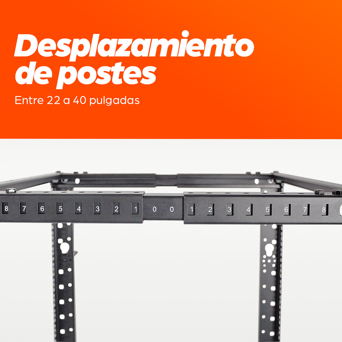 Intellinet Baie réseau ouverte 19" à 4 montants, 26U, noire, en kit, charge max. 360 kg Rack 26U Rack o bastidor indepen