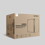 Acteck Performance II GI215W Carcasas ordenador Micro Torre PC Negro