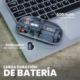 Vorago MO-415 ratón Oficina mano derecha RF Wireless + Bluetooth + USB Type-A Óptico 1600 DPI