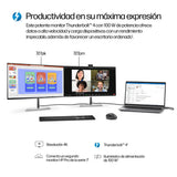 HP Monitor de videoconferencia 4K HP Pro de la serie 7 de 27 pulgadas: 727pm Monitor 68,6 cm (27") 3840 x 2160 Pixeles 4K Ultra HD Edge LED Negro