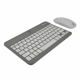 Perfect Choice Genova teclado Ratón incluido Universal RF inalámbrico + bluetooth Español Negro, Interruptor de llave de