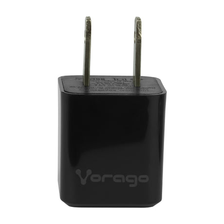 Vorago AU-105-V2-BK cargador de dispositivo móvil Universal Negro Corriente alterna Interior