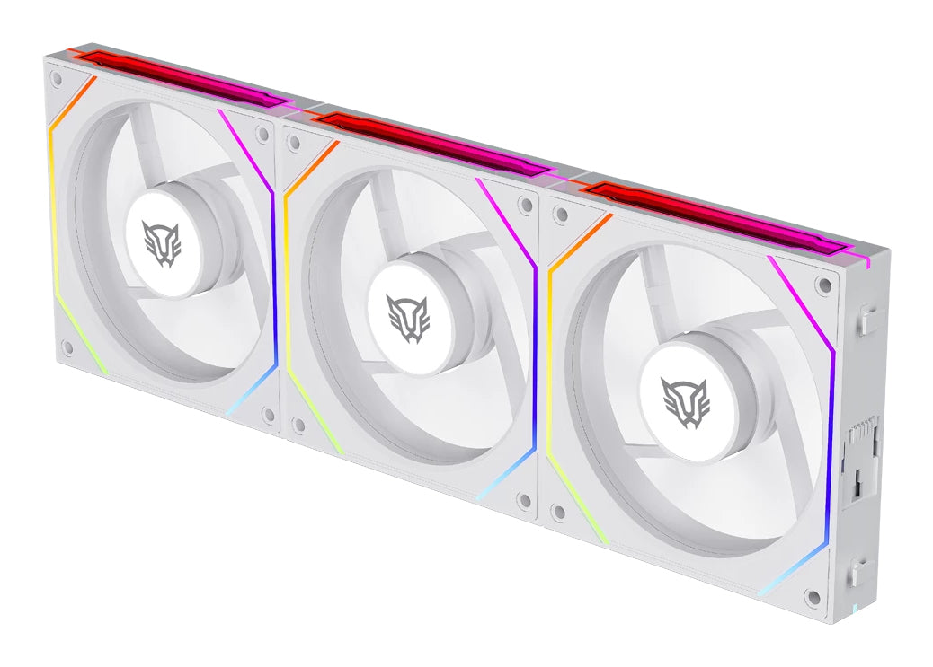 Balam Rush Eolox Link-R EXL95R Gabinete de la computadora Ventilador 12 cm Blanco
