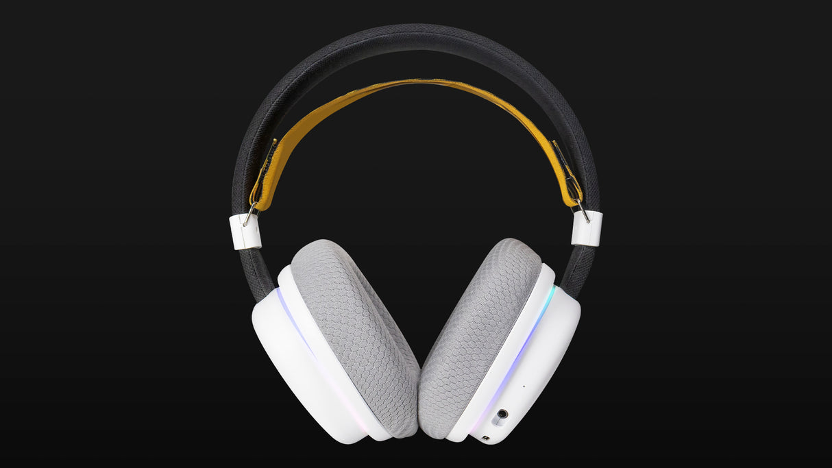 Ocelot Gaming PHANTOM H1 Auriculares Inalámbrico y alámbrico Diadema Juego USB Tipo C Bluetooth Blanco, 20 - 20000 Hz, 2