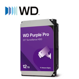 HDD WESTERN DIGITAL PURPLE PRO P/VIDEOVIGILANCIA 12TB 3.5" 7200RPM 512MB SATA (WD122PURP)