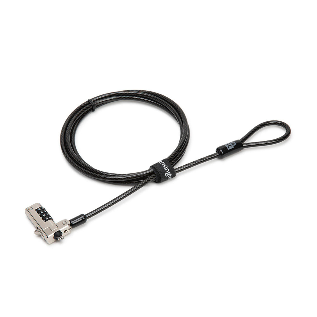 Kensington Candado fino de combinación en serie N17 para portátiles con ranuras tipo "wedge" Cable Cerradura con combinación Kensington Con forma de cuña Standard