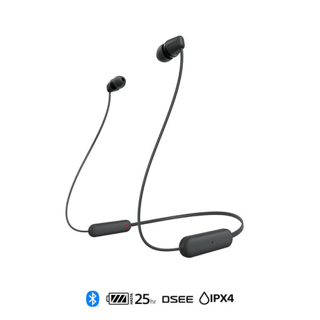 Sony WI-C100/BZ UC Auriculares Auriculares Dentro de oído Llamadas/Música Binaural