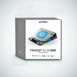 Acteck AC-936156 enfriador para laptop 40.6 cm (16") 1300 RPM Blanco, 1 pieza(s), Botones, 32 cfm