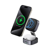 Ugreen 35316 cargador de dispositivo móvil Auriculares, Smartphone, Reloj inteligente Gris USB Cargador inalámbrico Carg