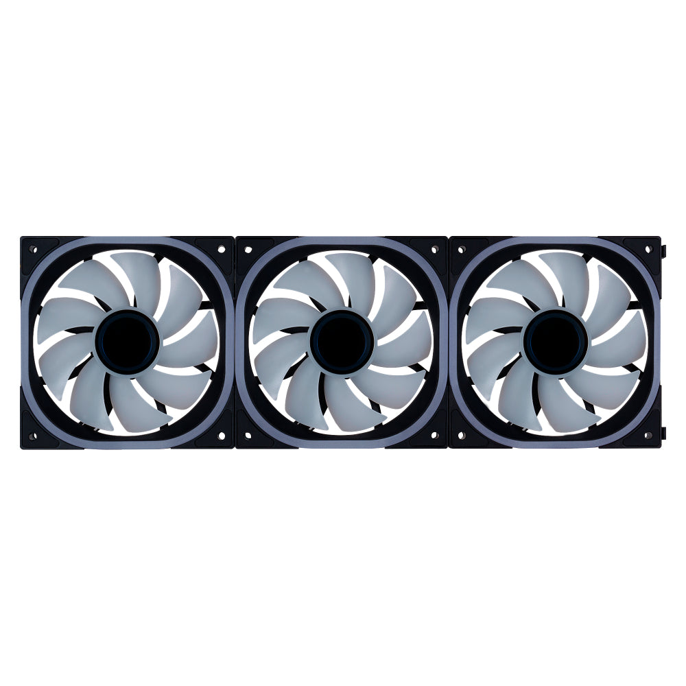 Game Factor FKG500 Ventilador 12 cm Negro