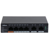 Dahua Technology DH-CS4006-4GT-60 dispositivo de redes Gestionado L2 Gigabit Ethernet (10/100/1000) Energía sobre Ethernet (PoE) Negro