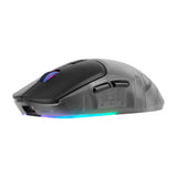 Game Factor MOW700-WH ratón Juego Ambidiestro RF Wireless + Bluetooth + USB Type-A 26000 DPI, Blanco