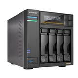 Asustor LOCKERSTOR 4 Gen3 NAS Escritorio AMD Ryzen V3C14 16 GB DDR5 ADM Negro