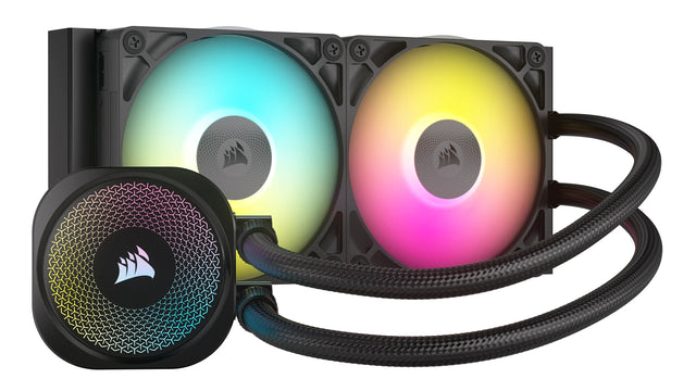 Corsair iCUE LINK TITAN RX RGB Procesador Refrigerador de líquidos todo en uno 12 cm Negro 1 pieza(s), 300 RPM, 2100 RPM