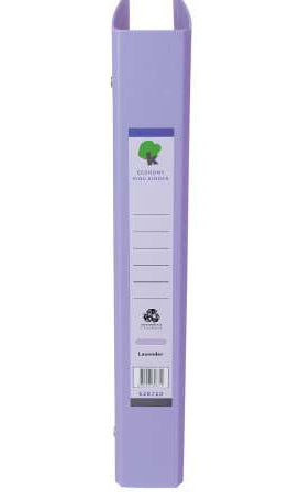 Techmakro CARP0941-1 carpeta de cartón Carta Lavanda, Almacenamiento, Cloruro de polivinilo (PVC), 250 hojas