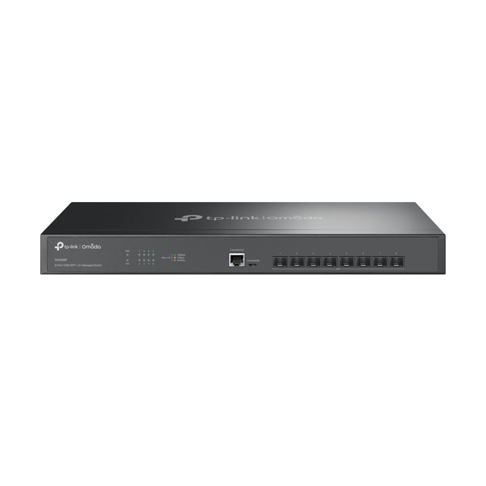 TP-Link JetStream TL-SX3008F switch Gestionado L2/L3 Negro