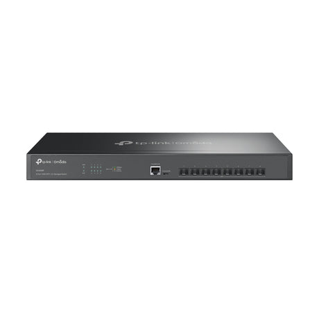 TP-Link Omada SX3008F dispositivo de redes Gestionado L2/L3 Negro, Montaje en rack