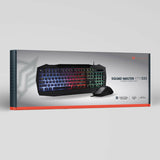 Balam Rush Squad Master KTM333 teclado Ratón incluido Juego USB Español Negro