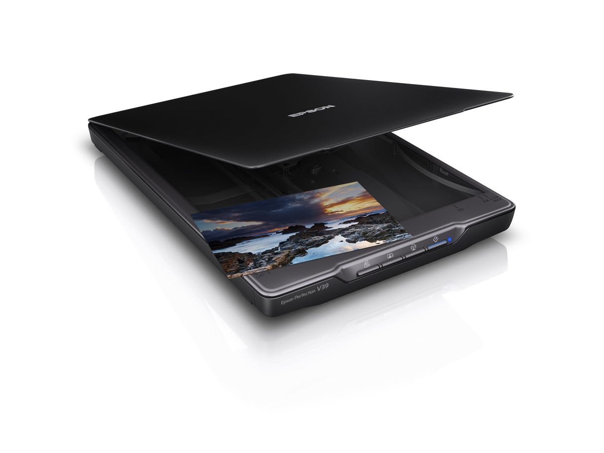 Epson Perfection V39 II Escáner de cama plana 4800 x 4800 DPI A4 Negro, 216 x 297 mm, 48 Bit, 24 Bit