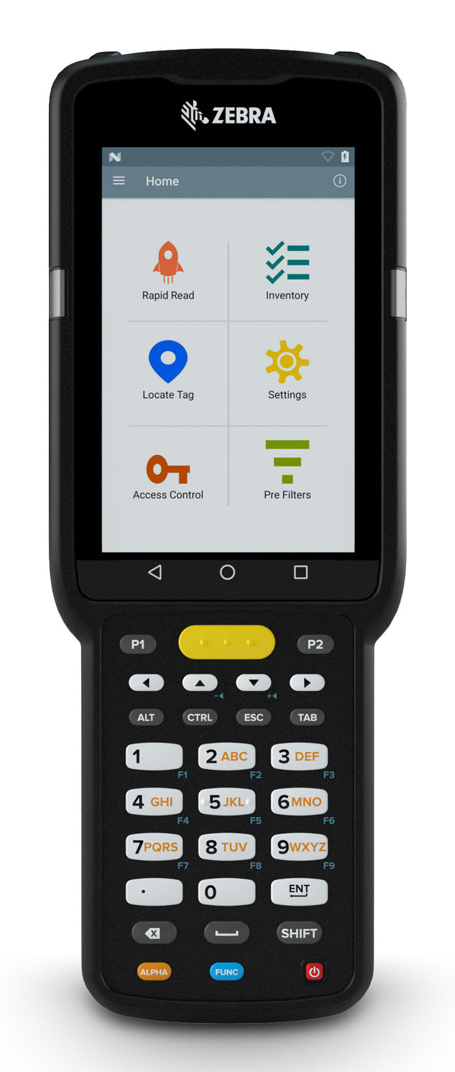 Zebra MC3390xR ordenador móvil de mano 10,2 cm (4") 800 x 480 Pixeles Pantalla táctil 743 g Negro