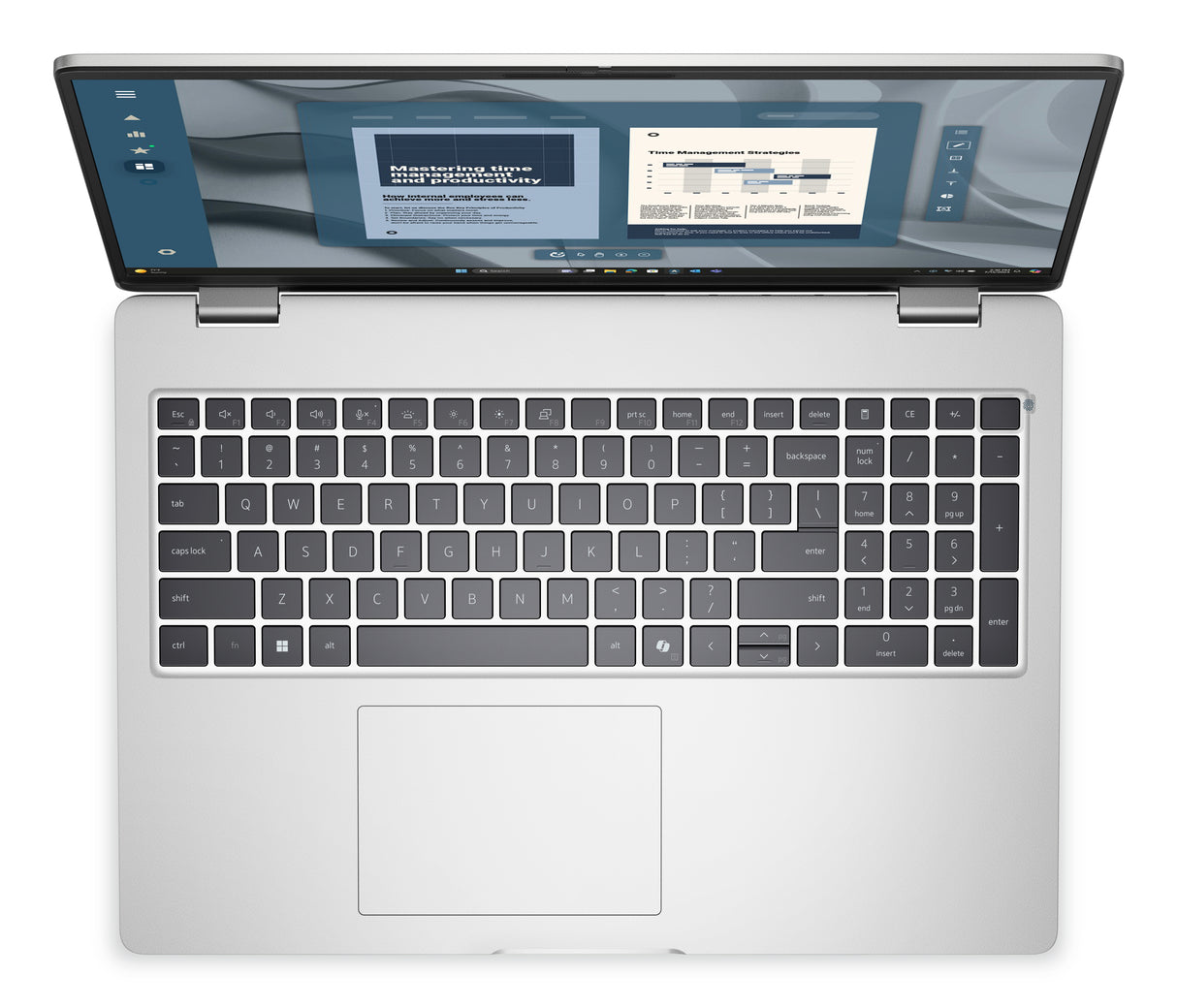 DELL Pro PC16255 Laptop Portátil Platino, Plata Concha 40,6 cm (16")