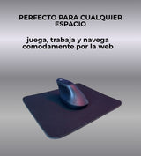 Manhattan Mouse Pad, 6 mm, a granel Ratón Monocromo Negro 6 mm 1 pieza(s)