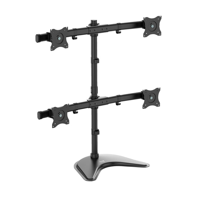 Tripp Lite DDR1327MQ Soporte de Escritorio para Cuatro Pantallas Planas de 13" a 27" Soportes para monitores 4