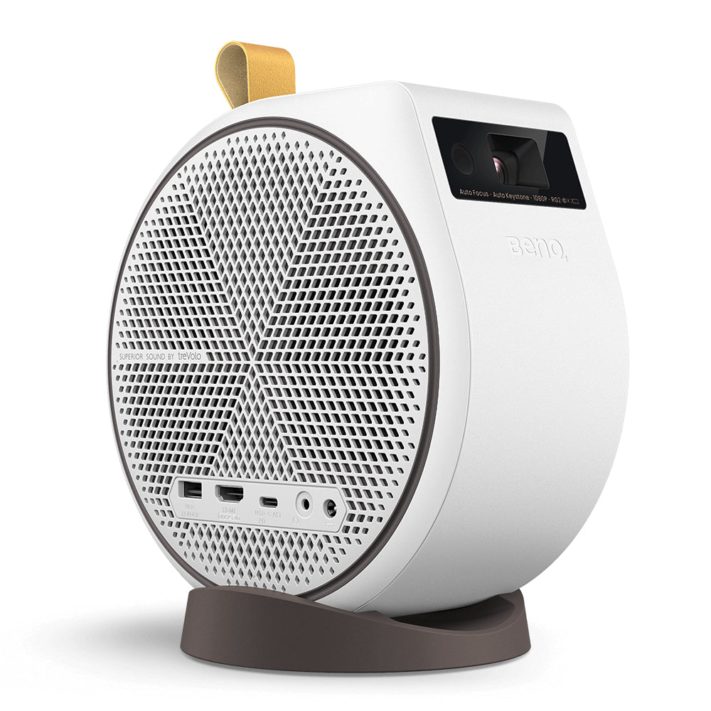 BenQ GV31 Proyector de alcance estándar 300 lúmenes ANSI DLP 1080p (1920x1080) Blanco, 100000:1, 2032 - 2540 mm (80 - 100")