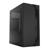 Acteck Viken GM434 Carcasas ordenador Midi Tower PC Negro