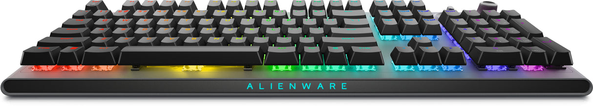 Alienware Tri-Mode AW920K Teclado Cherry MX Red Juego Inalámbrico y alámbrico USB + RF Wireless + Bluetooth