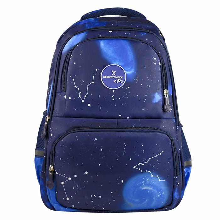 Perfect Choice PC-084426 mochila Mochila escolar Azul Nylon, Poliéster, Niño/Niña