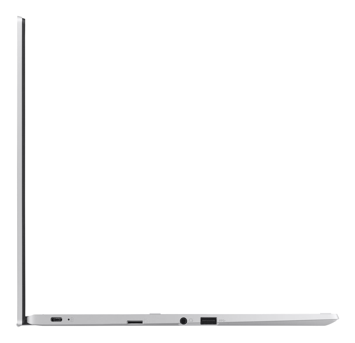 ASUS Chromebook CX1500CKA-Cel8G128-C2 Laptop Transparent Silver Chromebook Plata Concha