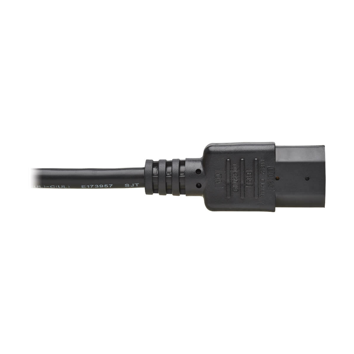 Tripp Lite P006-001 Cable de Alimentación para Computadora, NEMA 5-15P a C13 - 10A, 125V, 18 AWG, 30.5 cm [1 pie], Negro