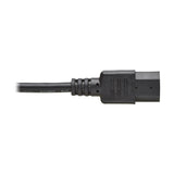 Tripp Lite P006-001 Cable de Alimentación para Computadora, NEMA 5-15P a C13 - 10A, 125V, 18 AWG, 30.5 cm [1 pie], Negro