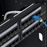 StarTech.com Panel de Parcheo 2U de 48 Puertos Cat6 RJ45 de Montaje en Rack de Servidores - UTP -Tipo 110 Punch Down - P