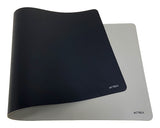 Acteck TP676L protector de escritorio Imitación piel Negro, Gris, 800 mm, 350 mm